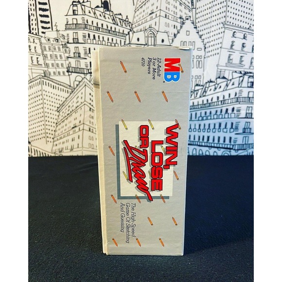 Vintage 1987 Win Lose or Draw Board Game Milton Bradley Disney COMPLETE NOB! - Picture 5 of 12